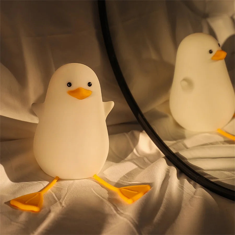 Cute Duck LED Night Lamp