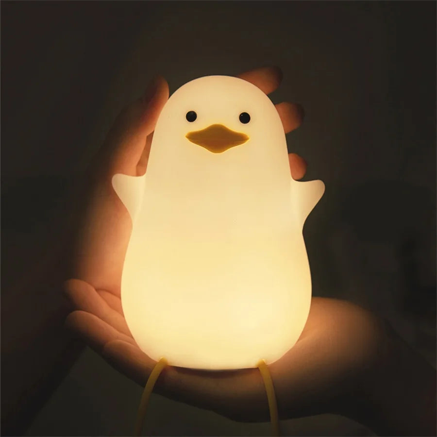 Cute Duck LED Night Lamp