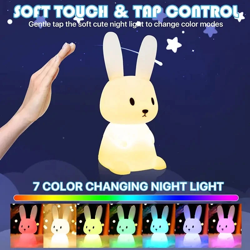 Rabbit LED  Touch Sensor Night  lamp