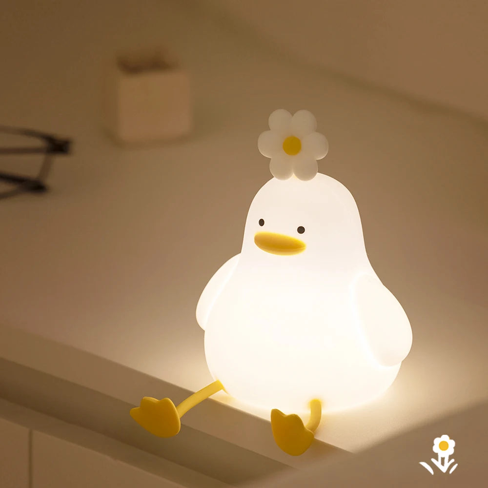 Cute Duck LED Night Lamp