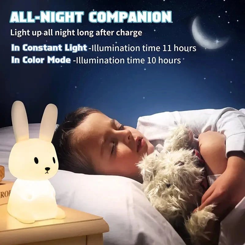 Rabbit LED  Touch Sensor Night  lamp